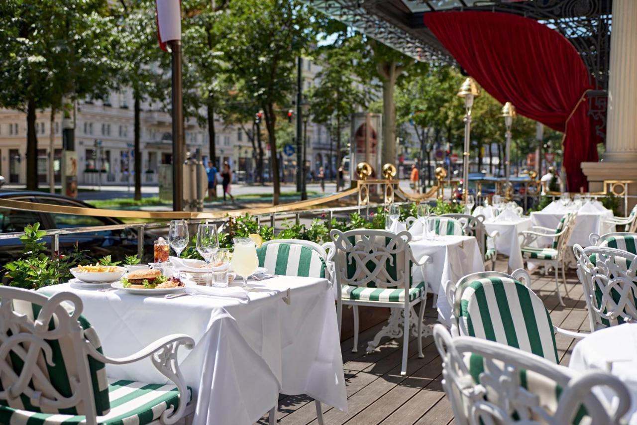 Grand Hotel Wien Bagian luar foto Restaurant